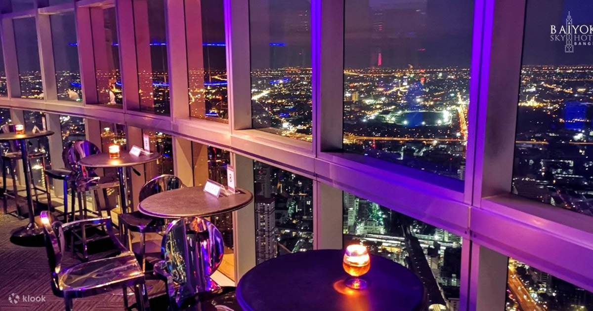 The Roof Top Bar at Baiyoke Sky Hotel Klook United Kingdom